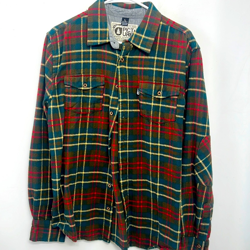 Picture Large Button Down Shirt